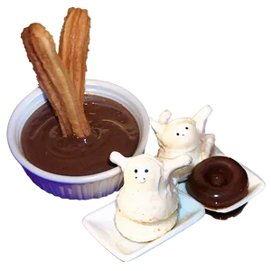 Churros And Toffee Dip PNG 06212024