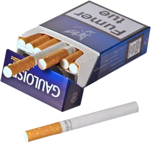 Cigarette Packand Single Cigarette PNG image