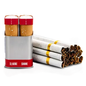 Cigarettes On Table PNG Efo39