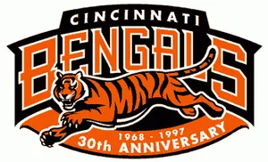 Cincinnati Bengals30th Anniversary Logo PNG image