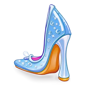 Cinderella Shoe Illustration PNG 13 PNG