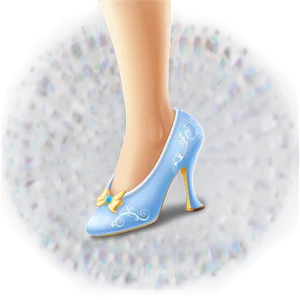 Cinderella Shoe Outline Png 30 PNG image