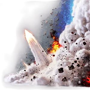 Cinematic Explosion Rendering Png 23 PNG image