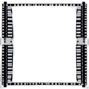 Cinematic Film Frame Border PNG Olm98 PNG