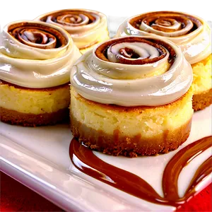 Cinnamon Roll Cheesecake Magic PNG Sck54 PNG
