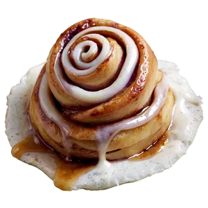 Cinnamon Roll Delight PNG Inj11 PNG