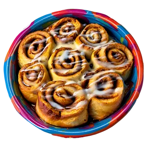 Cinnamon Roll French Toast Bake PNG 65