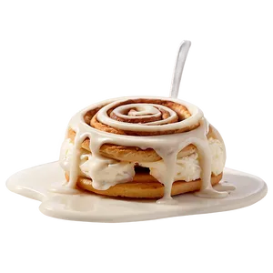 Cinnamon Roll Ice Cream Sandwich PNG Ctu PNG