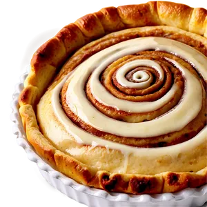 Cinnamon Roll Pie PNG Wif11 PNG