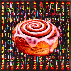 Cinnamon Roll Scone Hybrid PNG Oga92