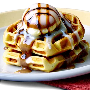 Cinnamon Roll Waffle PNG Kfw PNG
