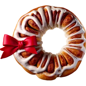 Cinnamon Roll Wreath Decoration PNG Jfu PNG