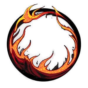 Circle Of Flames Graphic Png 06272024 PNG image