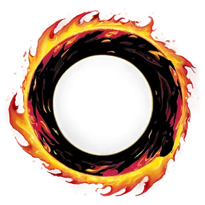 Circle Of Flames Graphic Png 1 PNG image