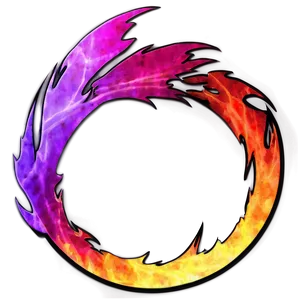 Circle Of Flames Graphic Png Ith PNG image