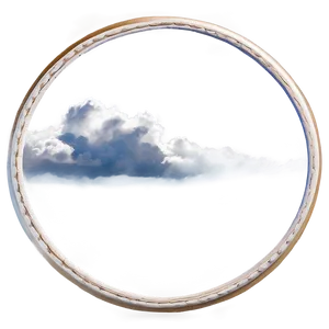 Circle With Clouds PNG Dvw