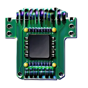 Circuit Board Chip Png 06282024 PNG image