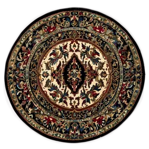 Circular Area Carpet PNG 05242024
