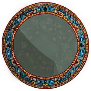 Circular Area Carpet PNG 8