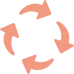 Circular Arrow Graphic Design