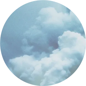 Circular Cloudscape Photography PNG image