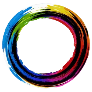 Circular Color Splash Png Deo13 PNG image