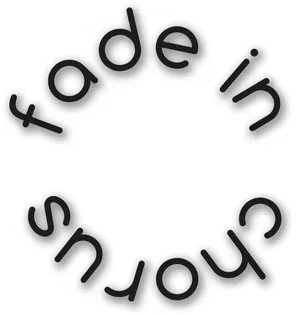 Circular Fade In Out Graphic PNG