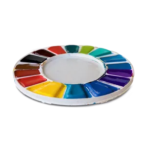 Circular Paint Palette PNG 06212024 PNG