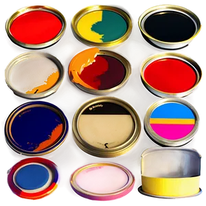 Circular Paint Palette PNG Cqo51 PNG