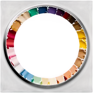 Circular Paint Palette PNG Pau67 PNG