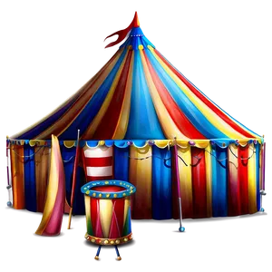 Circus Carnival Tent PNG Lbo44 PNG
