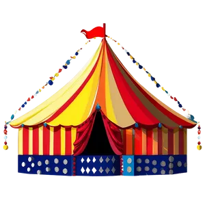 Circus Tent Silhouette PNG Mmg24 PNG