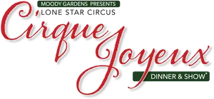 Cirque Joyeux Dinner Show Logo PNG image