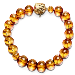 Citrine Bracelet Bead Png 60 PNG image