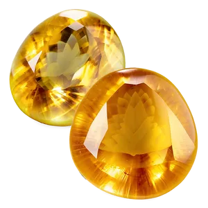 Citrine Cabochon PNG 32