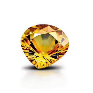 Citrine Jewelry Stone Png 06282024 PNG image