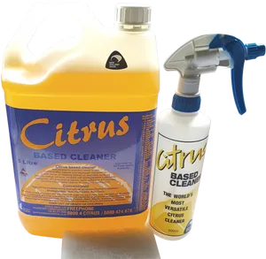 Citrus Based Cleaner Products PNG image