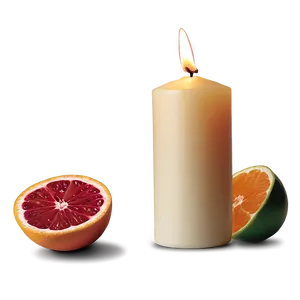 Citrus Blend Candle PNG Mpm37