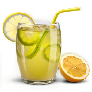 Citrus Lemonade Soft Drink Png 96 PNG image