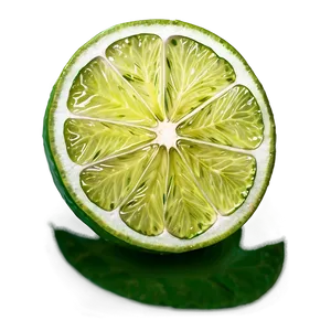 Citrus Lime Slice Png 06132024 PNG image