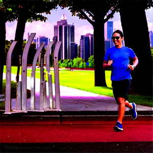City Park Jogging Track PNG Gyf46