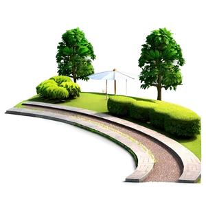 City Park Path PNG 11