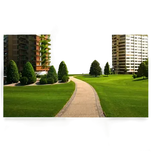 City Park Path Png Jjh PNG image