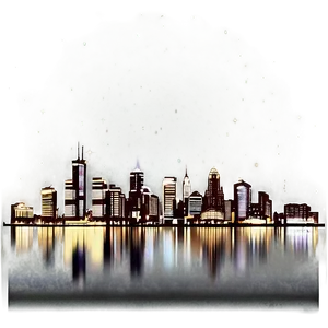 City Skyline At Night Picture Png Hio72 PNG image