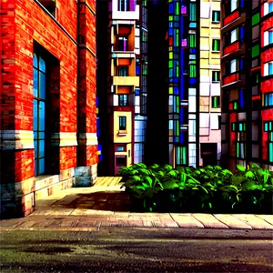 City Street Alleyway PNG Vuj63 PNG