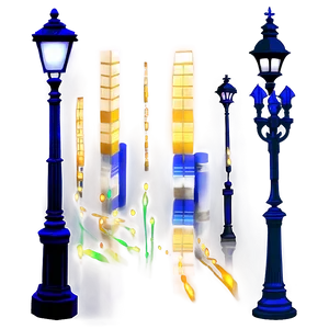 City Street Lights PNG 96
