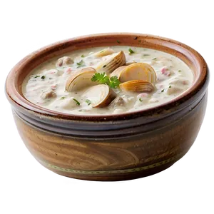 Clam Chowder New England PNG Ofp53