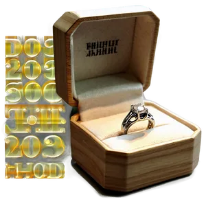 Clamshell Ring Box PNG 06282024