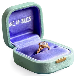 Clamshell Ring Box PNG Yma49 PNG
