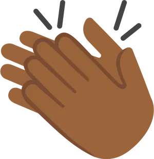 Clapping Hand Icon PNG image